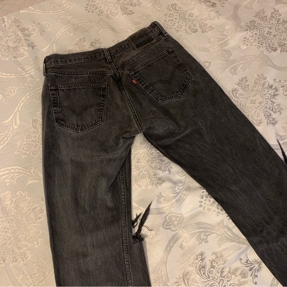 Black Denim VTG Levi’s - Picture 6 of 8